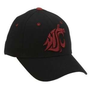   the World Washington State Black 1 Fit Stretch Cap