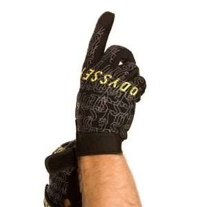 Odyssey Power Gloves XL Black/Yellow 
