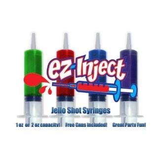 50 Pack EZ InjectTM Jello Shot Syringes (Medium 1.5oz)