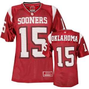 Oklahoma Sooners  Team Color  Rivalry Football Jersey 