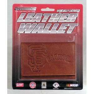  San Francisco Giants Embossed Leather Trifold Wallet 