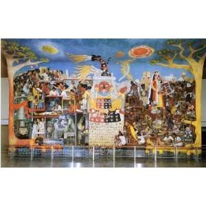  Diego Rivera   24 x 16 inches   A History of Medicine