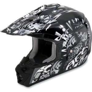  AFX Black Pearl White Shade FX 17 Helmet XXLarge 