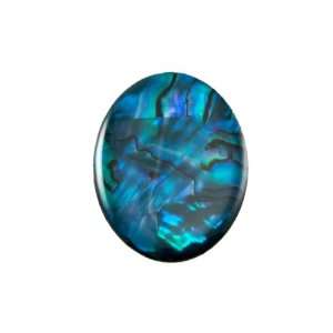  25x18mm Blue Abalone Oval Cabochon   Pack Of 1 Arts 