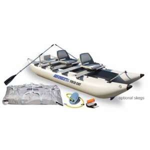  Sea Eagle 12 Ft FoldCat Inflatable Catamaran Incl Swivel 