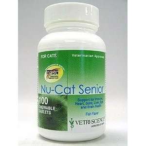  Vetri Science   Nu Cat Senior Fish Flavor 100 chew Health 