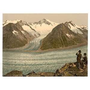  Eggishorn,Grand Aletsch Glacier,Switzerland,c1895