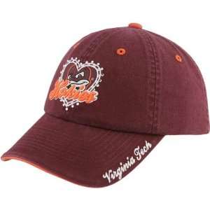   the World Virginia Tech Hokies Maroon Ladies True Love Adjustable Hat