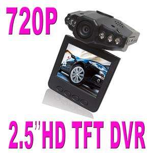 LCD 270°6 IR LED 720P HD Car DVR Camera Recorder  