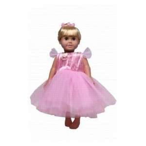  Pink Ballerina Ballet Girl Doll Dress Fits 18 America 