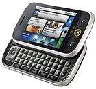   CLIQ   Winter white T Mobile Android wifi gps touch qwerty Smartphone
