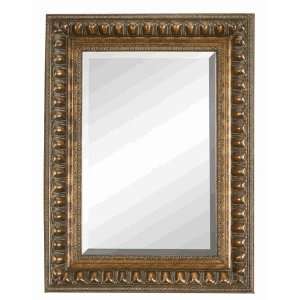  Benzara 88497 Wood Bevel Mirror Wall Decor With Classic 
