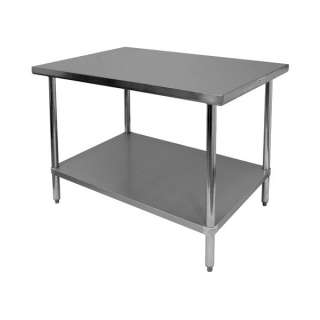 Stainless Steel Work Table 30x30 NSF   Flat Top  