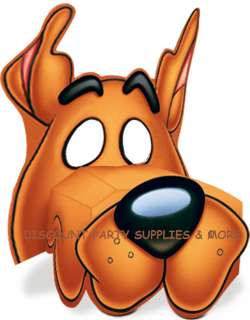 Scooby Doo Party Masks Party Supplies Favors  