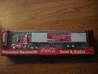 coca cola coke precision kenworth semi & trailer gearbox serial #4629