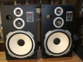 FISHER ST 830 SPEAKERS.15 WOOFERS ALL ORIG. DRIVERS  