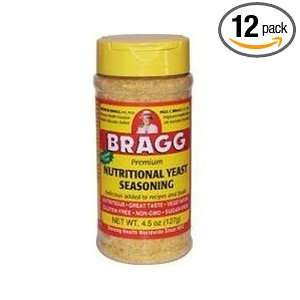Bragg Nutritional Yeast Seasoning, 4.5000 Ounce (Pack of 12)  