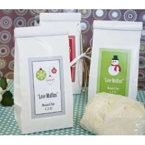  Holiday Muffin Mix Favors
