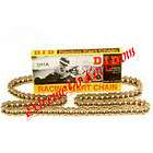   Gold on Gold 112 Link Kart Chain TAG IAME Yamaha Parilla Leopard