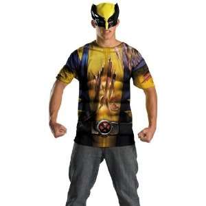  Adult Wolverine Shirt And Mask