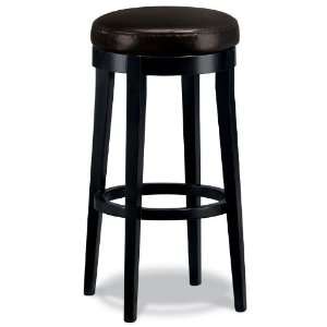  Leather Non tufted Swivel Bar Stool