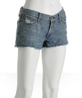 Paper Denim & Cloth glory days distressed wash short shorts   