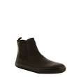 Prada black leather platform ankle boots  