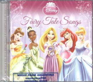   PRINCESS FAIRY TALE SONGS + BONUS TRACK SOUNDTRACK SEALED CD NEW 2011