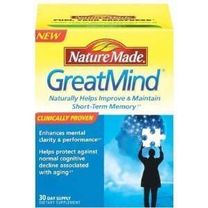  Nature Made Greaat Mind 30 Day Supply Health & Personal 