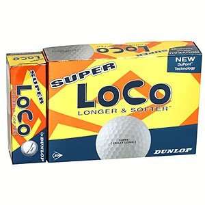  Dunlop Super LoCo Golf Balls