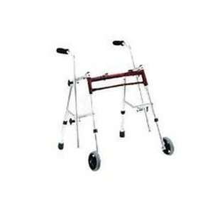 Drive Medical glider walker, standard combo pack, Flame Red or Flame 