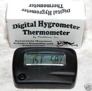 Digital Hygrometer Thermometer by Madelaine   Accurate  
