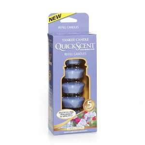  Garden Sweet Pea QuickScentTM Candle Refill 5 Pack Yankee 