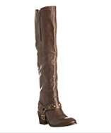style #309446602 brown leather Imogene faux fur lined tall boots