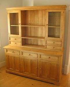   English Cottage Cotswold Large HUTCH Country Paints Stains Solid Wood