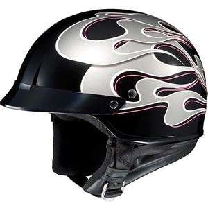  HJC Womens CS 2N Lava Helmet   Large/Black/Pink 
