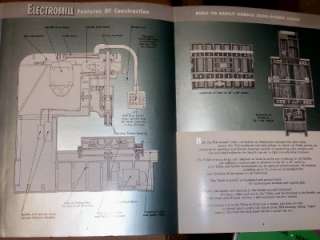 Vtg W.B Knight Machinery Co Catalog~Electromill/Milling  