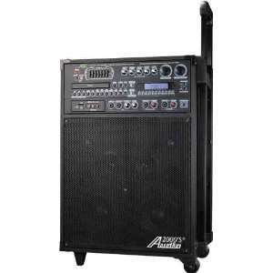  Audio2000s Recordable All in One PA / Karaoke System with 