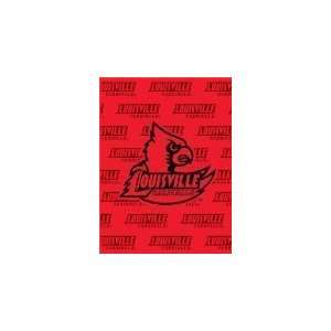 Louisville Cardinals 60X80 Half Tone Collection Blanket/Throw 