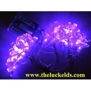   LED plum blossom LED string light LED Christmas light battery operated