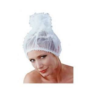  Betty Dain Ring Knot  Sleep Cap For Hair  White Beauty