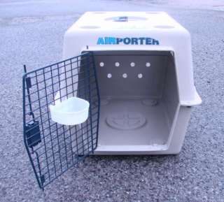 MEDIUM Air Porter Kennel Pet Dog Cat Transport Carrier Crate Cage 