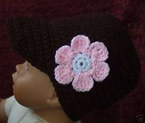 Handmade Crochet Baby Newsboy Hat YOU CHOOSE SIZE  