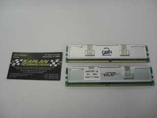 GB (2 x 512 MB) PNY DDR2 RAM With Heatsink  