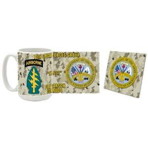   US Army 10th Special Forces Group Coffee Mug/Coaster