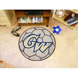  FanMats George Washington Colonials Soccer Ball Mat Floor 