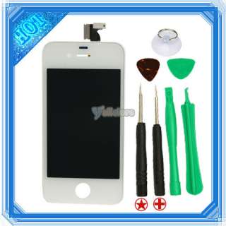   LCD Touch Screen Digitizer Glass Assembly for iPhone 4G 4 GSM  