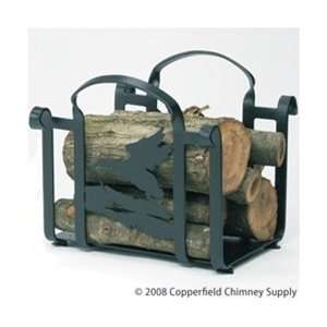 Woodfield Mallard Black Log Holder   71268 LCR 34 