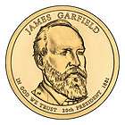 2011 James Garfield Presidential Dollars P D Uncirculated 4 Coin Set 