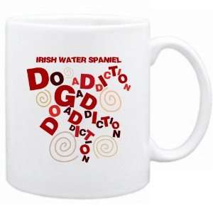  New  Irish Water Spaniel Dog Addiction  Mug Dog